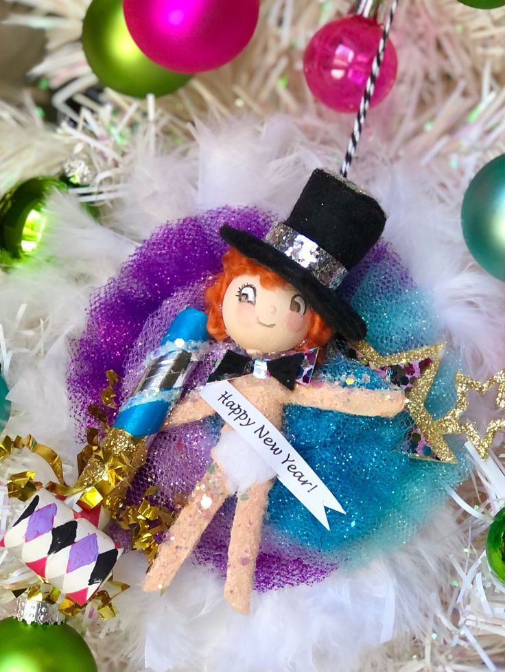 Baby New Year Ornament - New Years Eve Ornaments