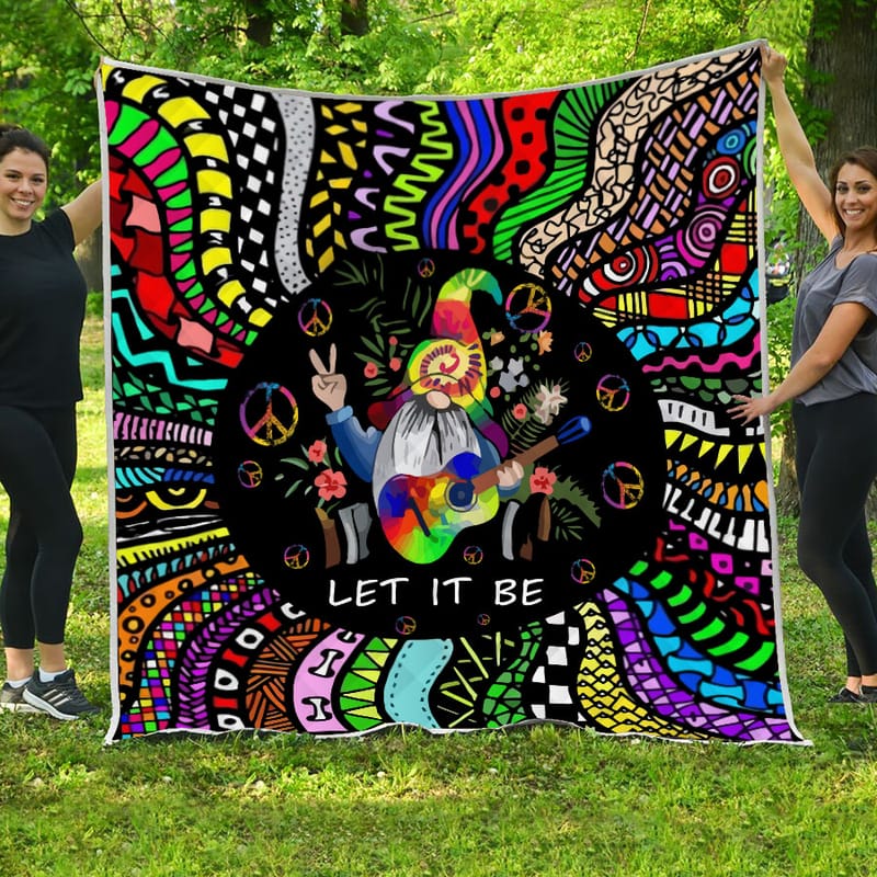Country Music And Hippie Style Wildflower Blanket