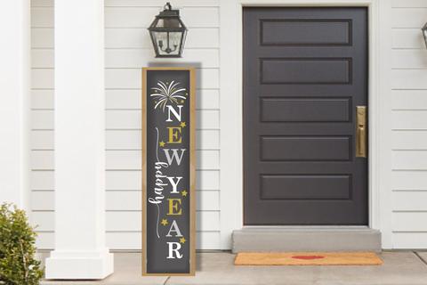 Vertical Styled Wooden Sign