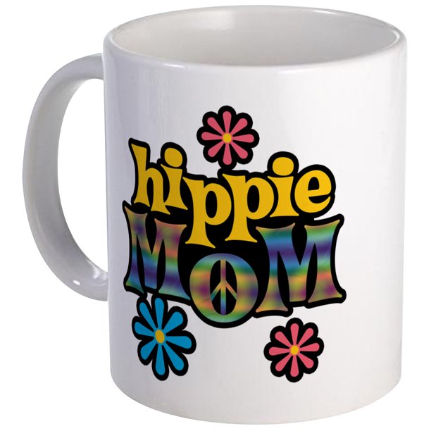 Floral Hippie Mom Mugs