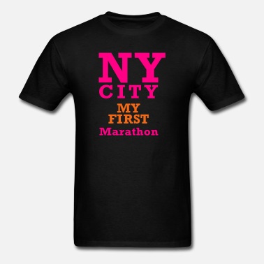 Pink Nyc My First Marathon Shirt