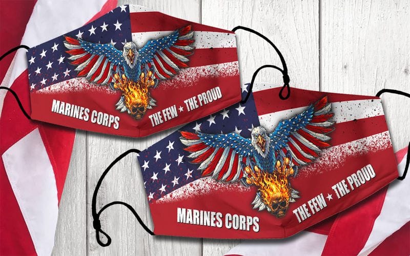 “Marine Corps, The Few, The Proud” Marine Corps Birthday Mask