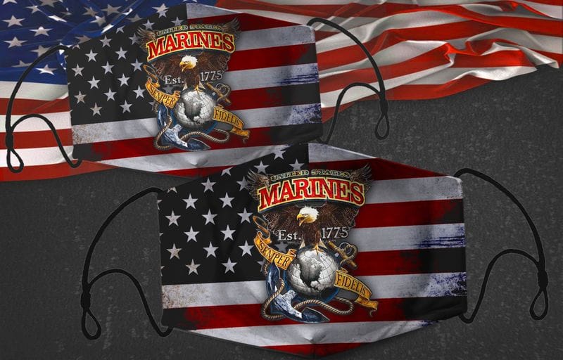 Eagle Marine Us Flag Marine Corps Mask
