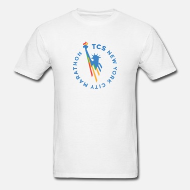 New York City Statue Of Liberty Marathon T Shirt 