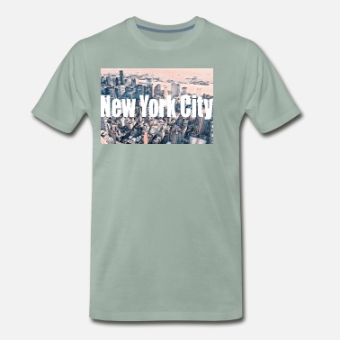 Simple Graphic New York Graphic Marathon T Shirt