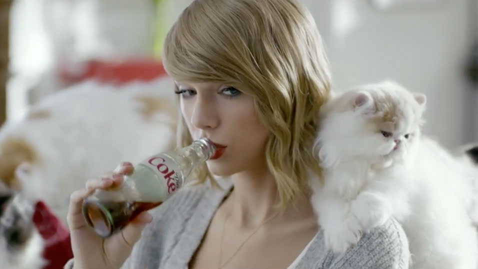 taylor swift cats diet coke CYBER MONDAY MARKETING