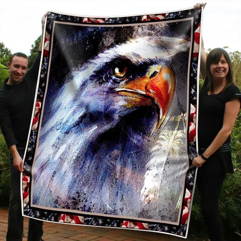 Bald Eagle Blanket oil painting patterns