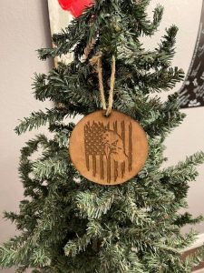 Christmas Eagle ornament this year.