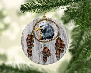 Amazing Dreamcatcher Eagle ornament 2022