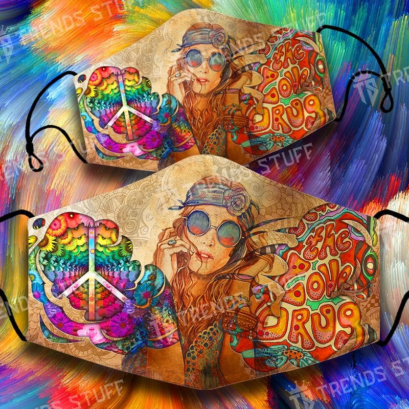 Buy Hippie Face Mask to protect yourself, and family. Let's wear Hippie Face Mask to protect yourself, and family.