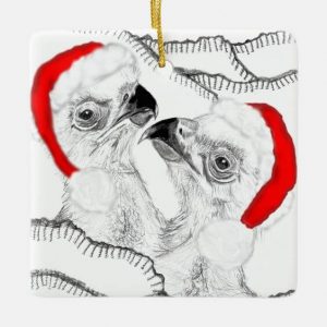 Christmas American Eagle ornament.