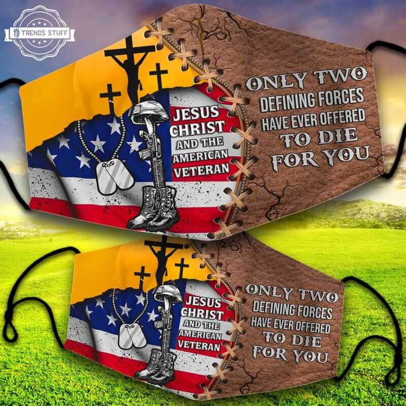 Buy now Patriotic Jesus Face mask for every Christian