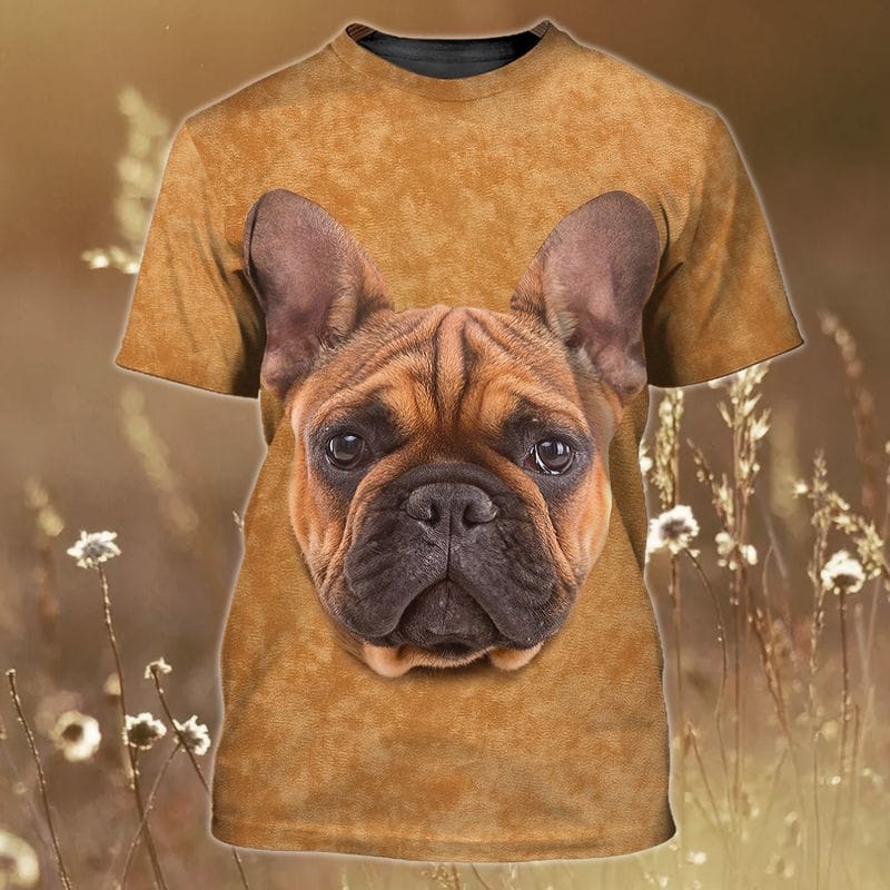 French Bulldog 3d T Shirt