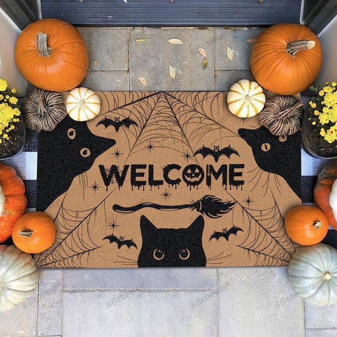 10 Cat Doormats To Consider For Your Home 2 Black Cat Doormat For All The Cat Enthusiast