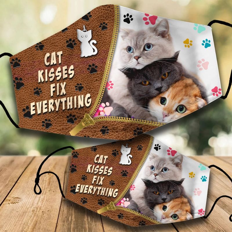 12 Cat Face Masks to Stay Safe And Stylish At The Same Time 6 The perfect cat print face mask is right here, so let's take a look