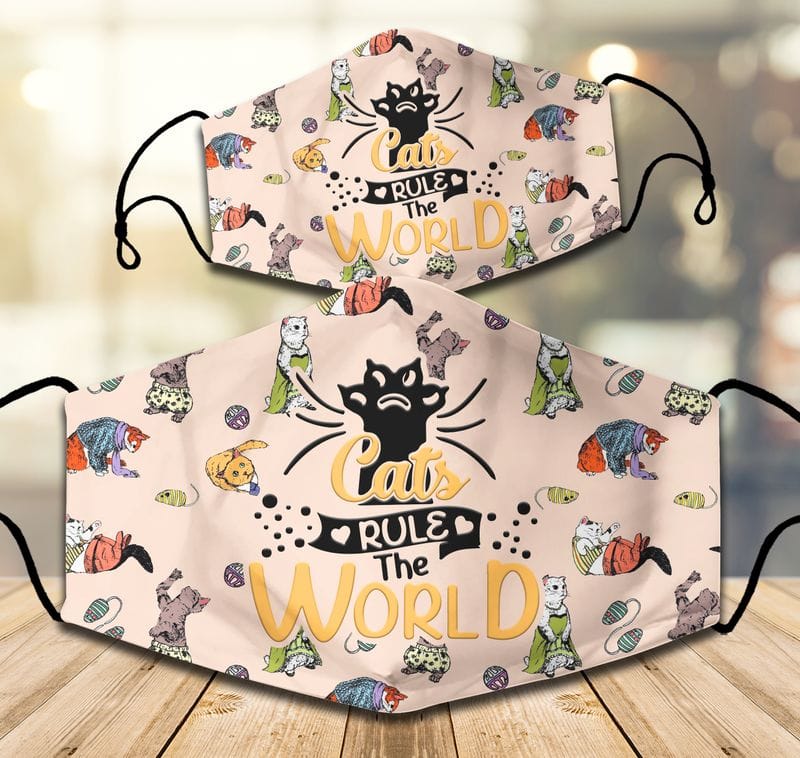 12 Cat Face Masks to Stay Safe And Stylish At The Same Time 4 A simple yet delicate design that shows your love to the back cats