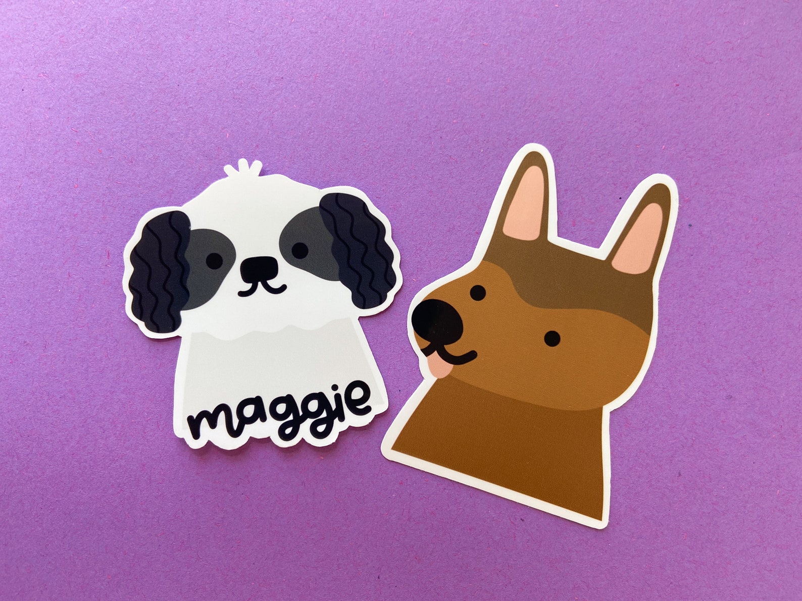 Cute Nini Dog Sticker 