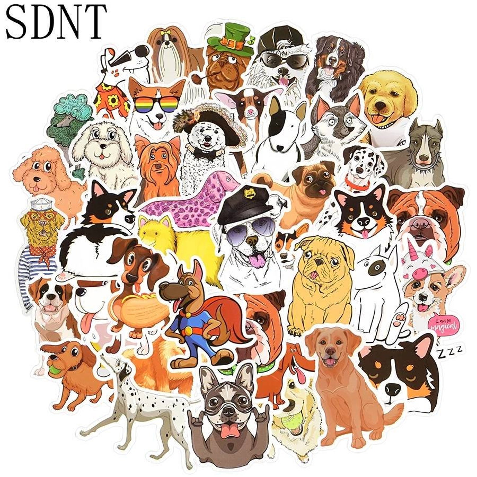 10 Wonderful Dog Stickers