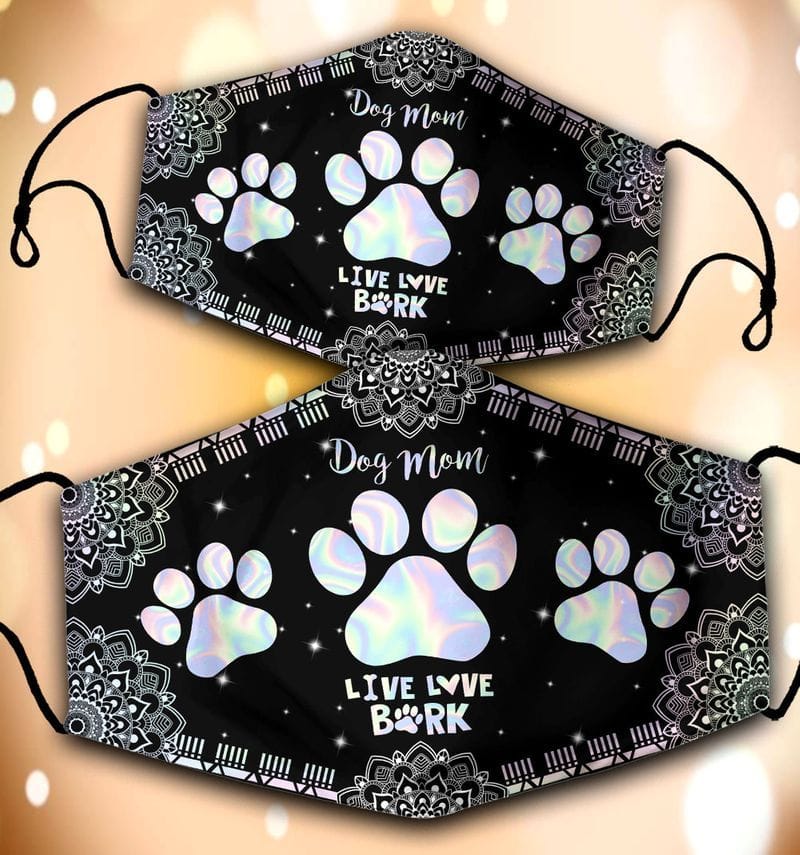 15 Lovely Dog Face Masks Every Dog Mom & Dad Would Love 16 Dog Mom Live Love Bark Mask