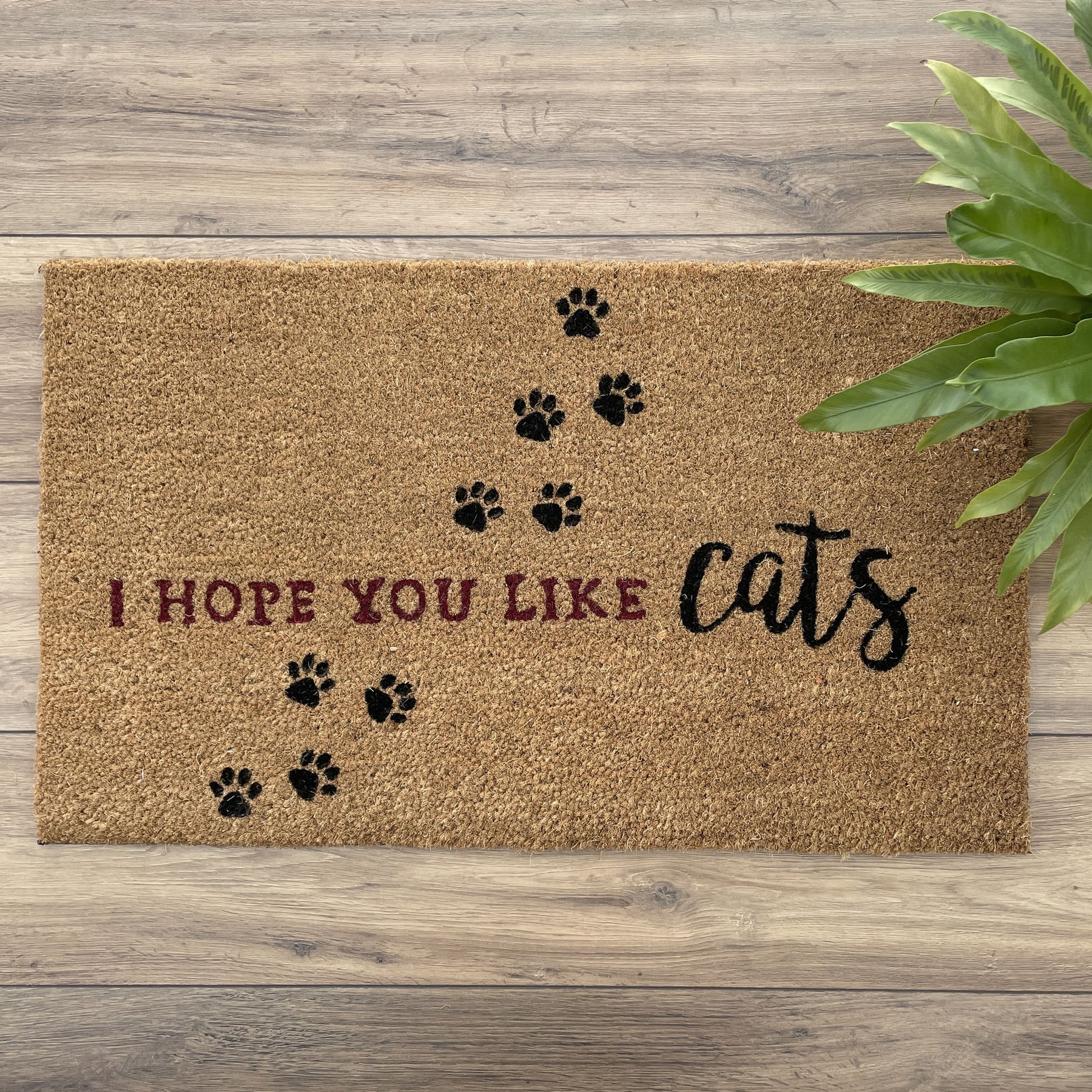 10 Cat Doormats To Consider For Your Home 8 Hope Your Bought Wine And Catnip