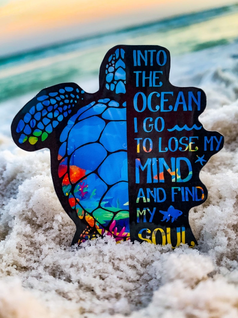 Turtle stickers are always eye-catching and innovative