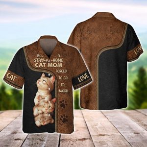 BUY NOW THE CAT MOM 4 3D HAWAIIAN SHIRT