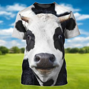 BEST-SELLER COW LOVER 2 3D TSHIRT
