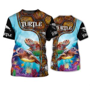 BEST-SELLER TURTLE LOVER 3D TSHIRT