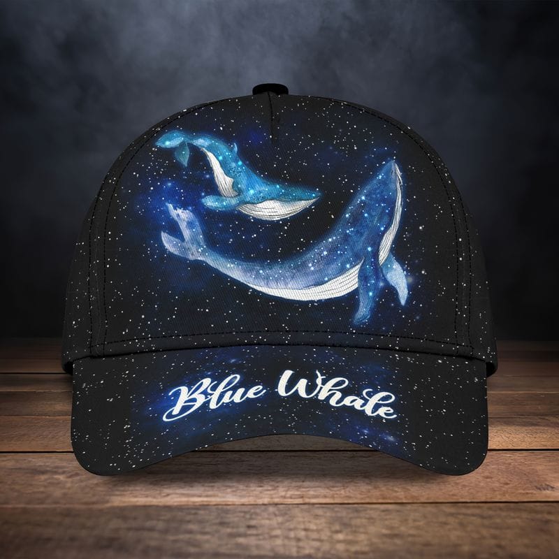 CLASSIC CAP BLUE WHALE - NSD99 CLASSIC CAP BLUE WHALE GALAXY CAPS