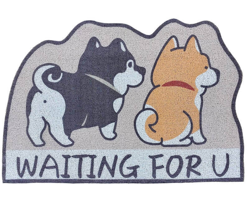 Cute Dog Entrance Door Mat