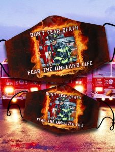 BEST DON'T FEAR DEATH FIREFIGHTER 3D MASK