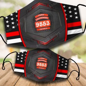 BEST FIREFIGHTER LIEUTENANT 3D MASK