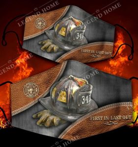 BEST-SELLER FIRST IN LAST OUT FIREFIGHTER 3D MASK