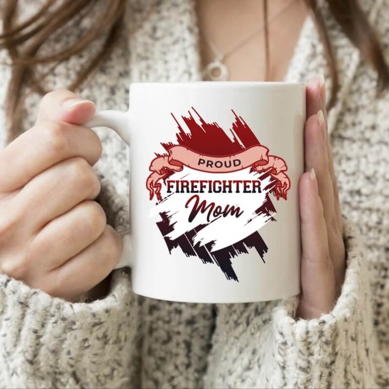 Firefighter Mom Cup