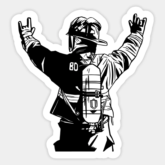 Best perfect firefighter sticker for your car or helmet The perfect firefighter sticker for your car or helmet