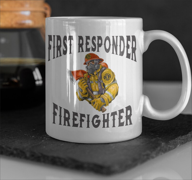 First Responder Firefighter Cups