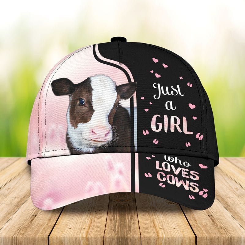 LOVE COWS - CLASSIC CAP- HN95 CLASSIC CAP GIRL LOVE COWS CAPS