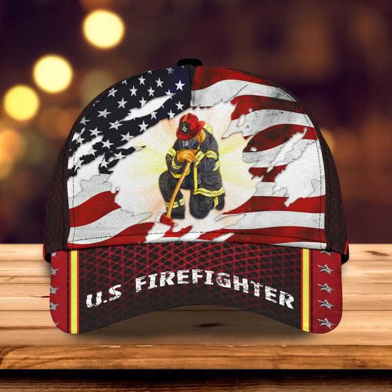 US FIREFIGHTER FLAG CLASSIC CAP