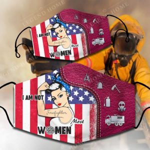 BEST-SELLER WOMEN FIREFIGHTER 3D MASK