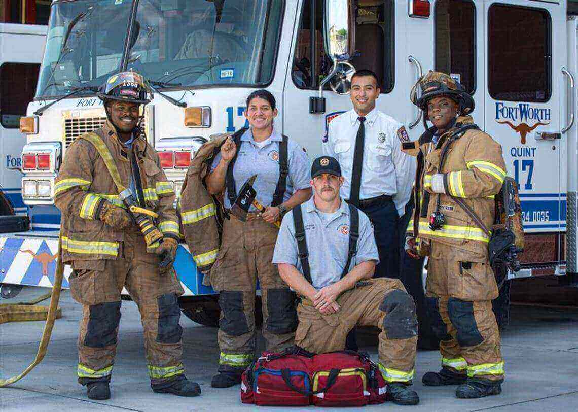 fire department wearing cap